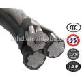 600 v AAC condutor auto-suporte cabo ABC 25mm2 35mm2 50mm2 70mm2 95mm2 120mm2 150mm2